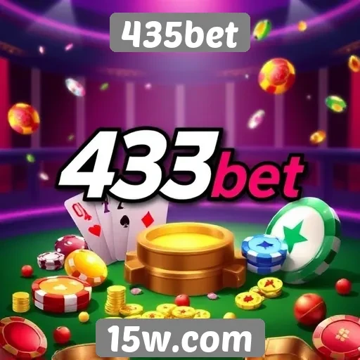 Diversidade de jogos disponíveis na plataforma 435bet