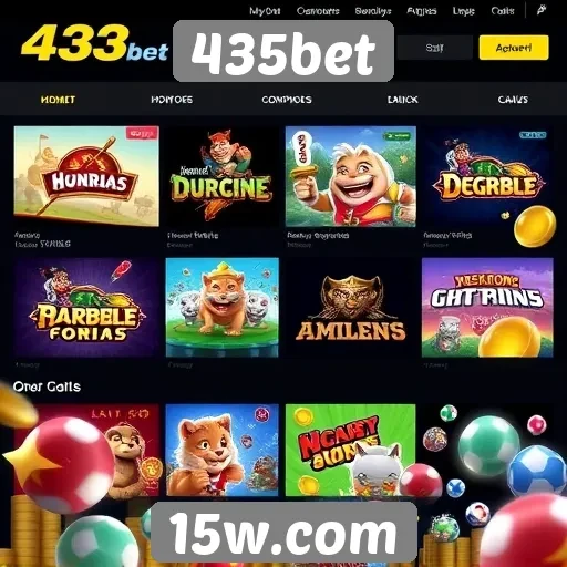 Comparativo de jogos disponíveis na 435bet